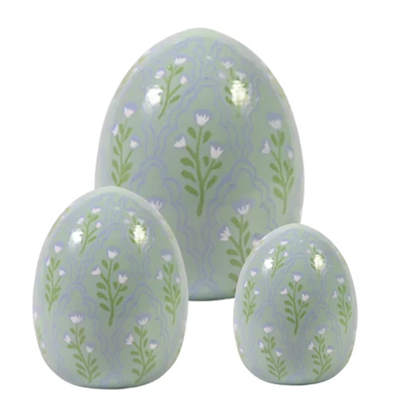 Sage Green & Lavender Tulip Egg