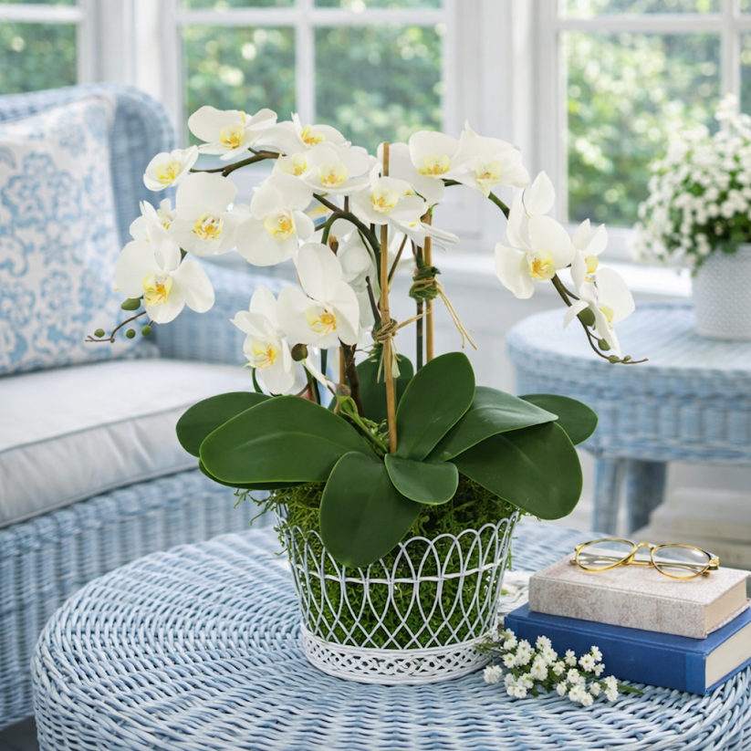 Round Straight French Wire Basket