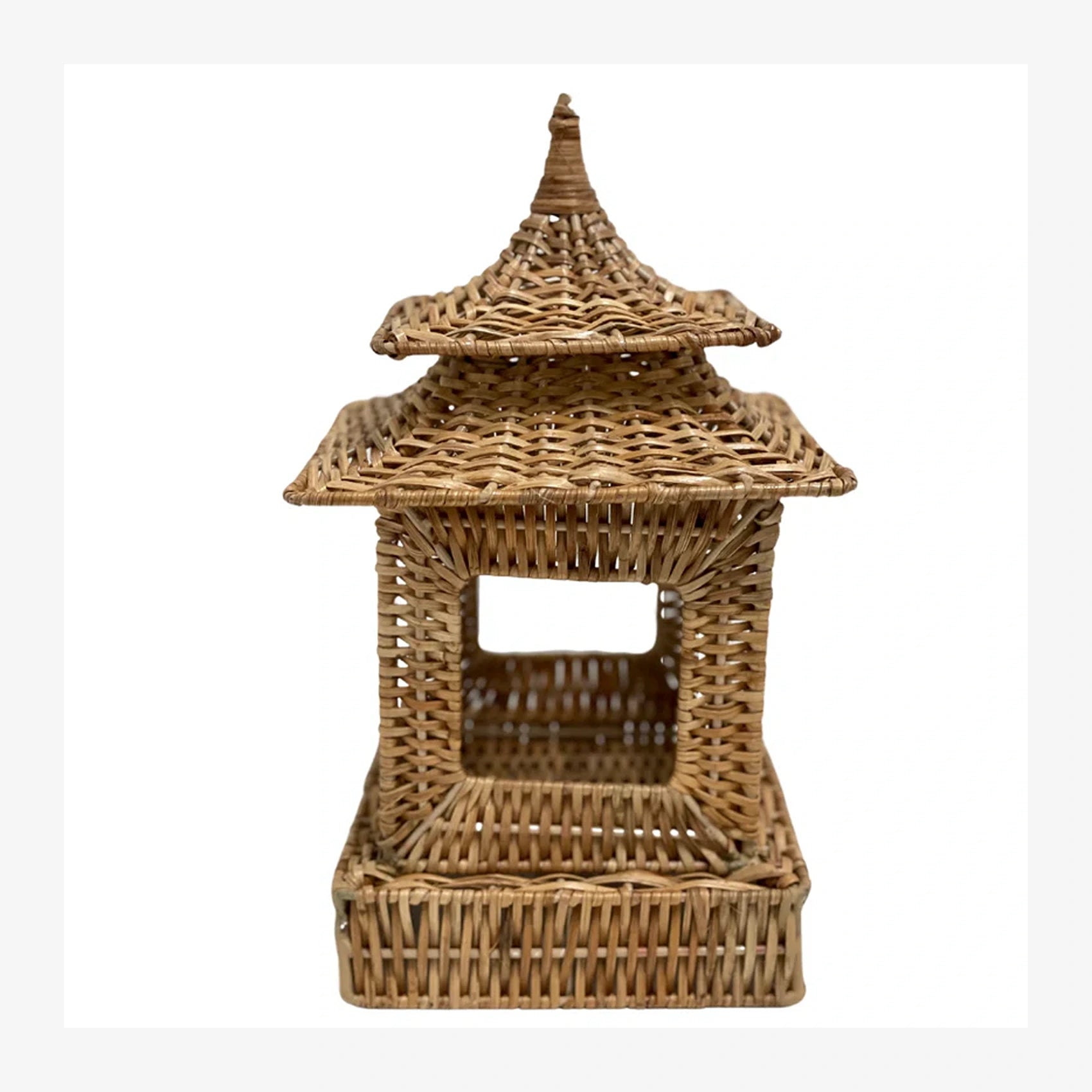 Square Wicker Pagoda (4 Sizes)