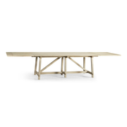 Timeless Sidereal French Laundry Table in Stripped Oak