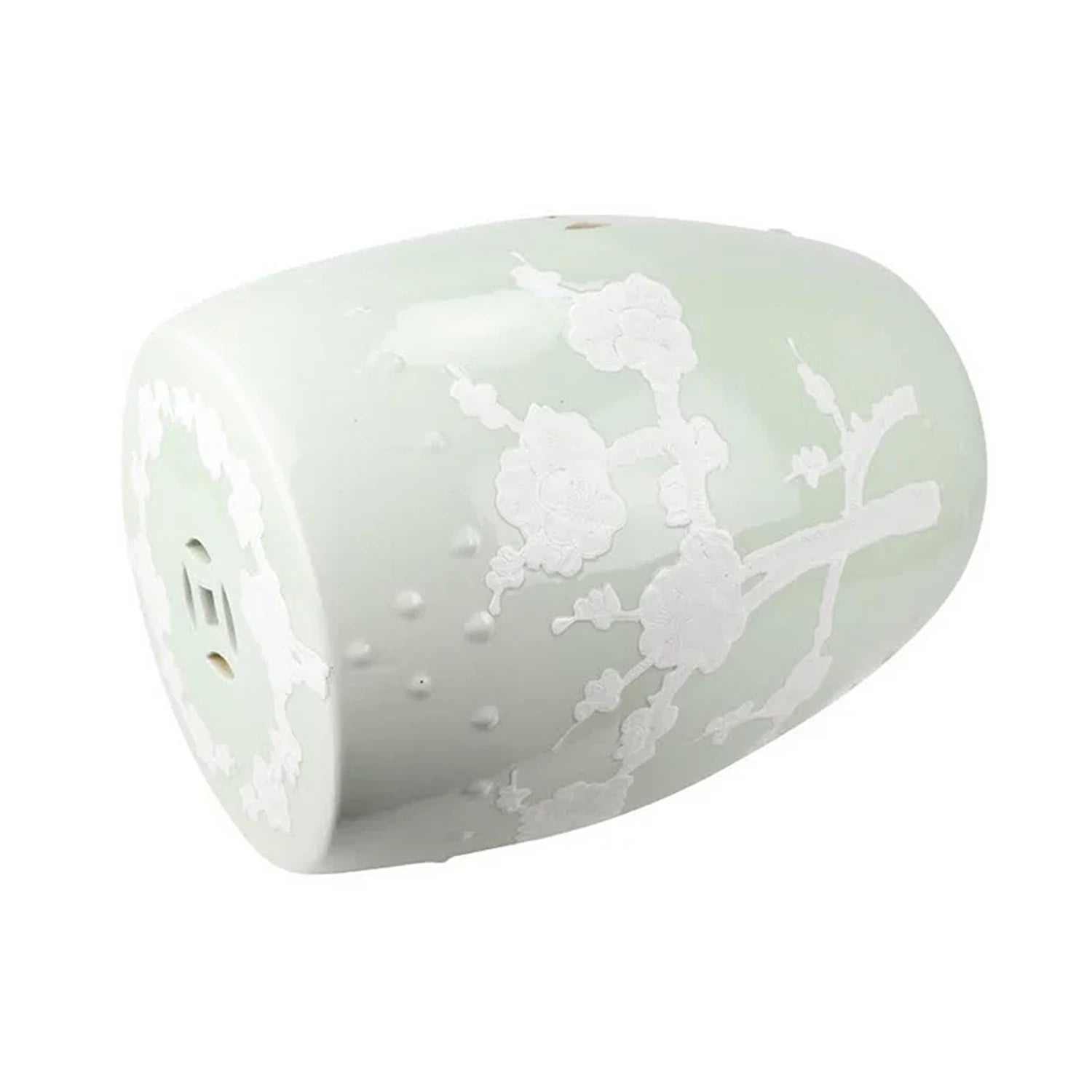 Pastel Green Cherry Blossom Garden Seat