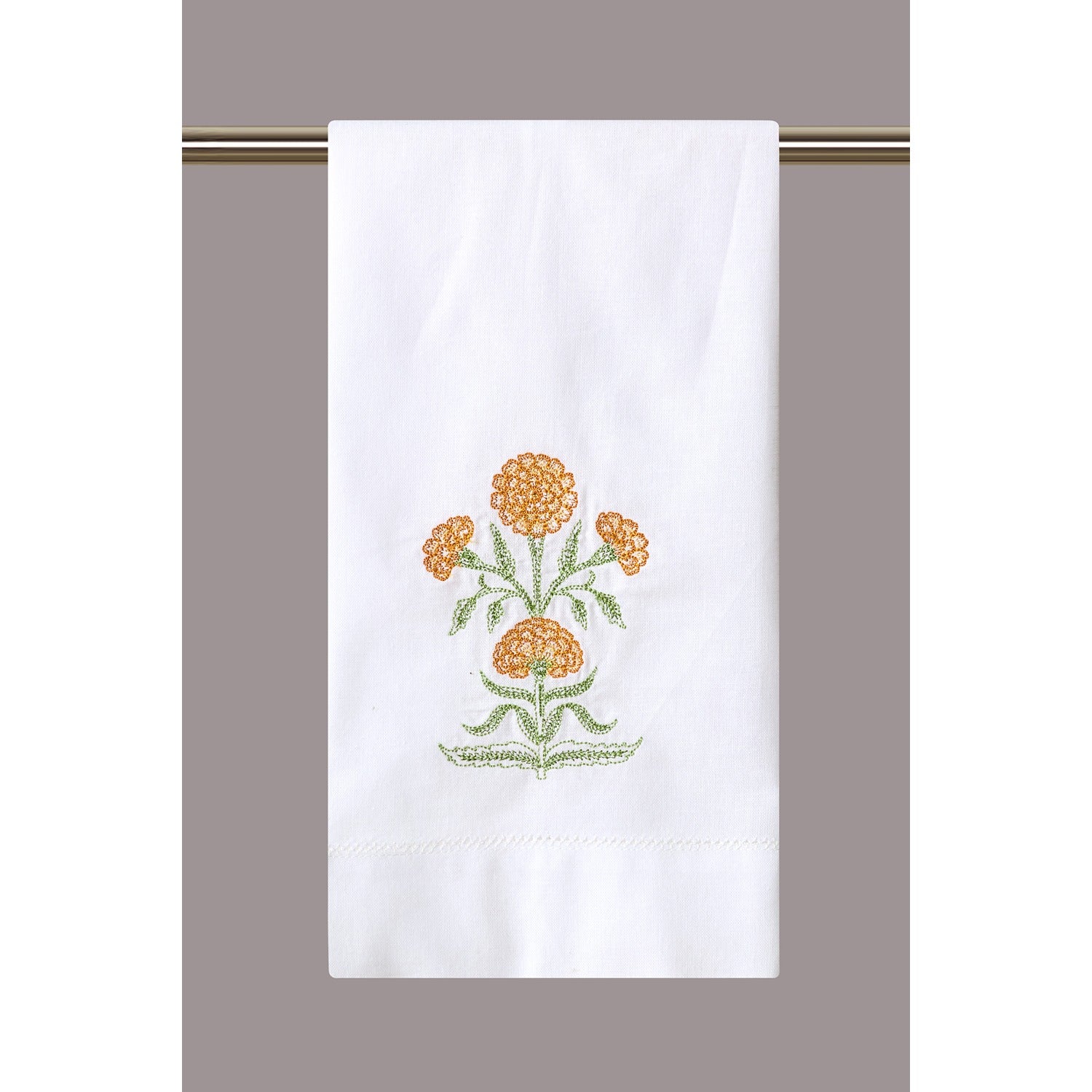 Everyday Mughal EMB Guest Towel Set of 8