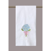 Hydrangea EMB Guest Towel Set of 8