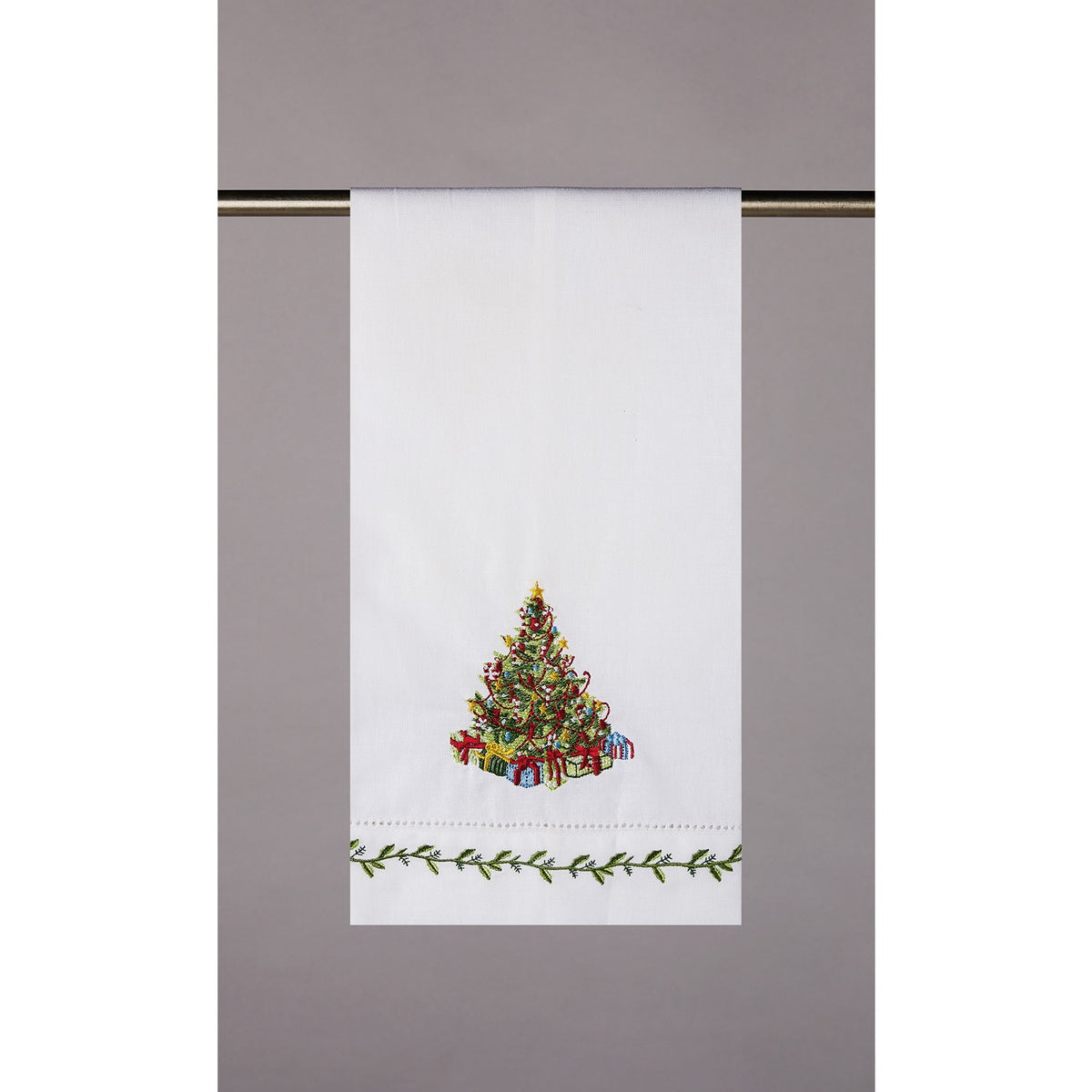Christmas Tree Guest Towels, Set of 8