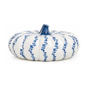 Crackle Extra Large Porcelain Pumpkin
