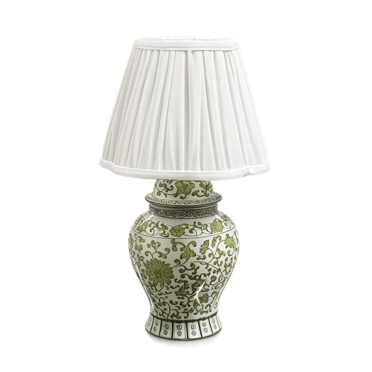 Green Porcelain Rechargeable Lamp