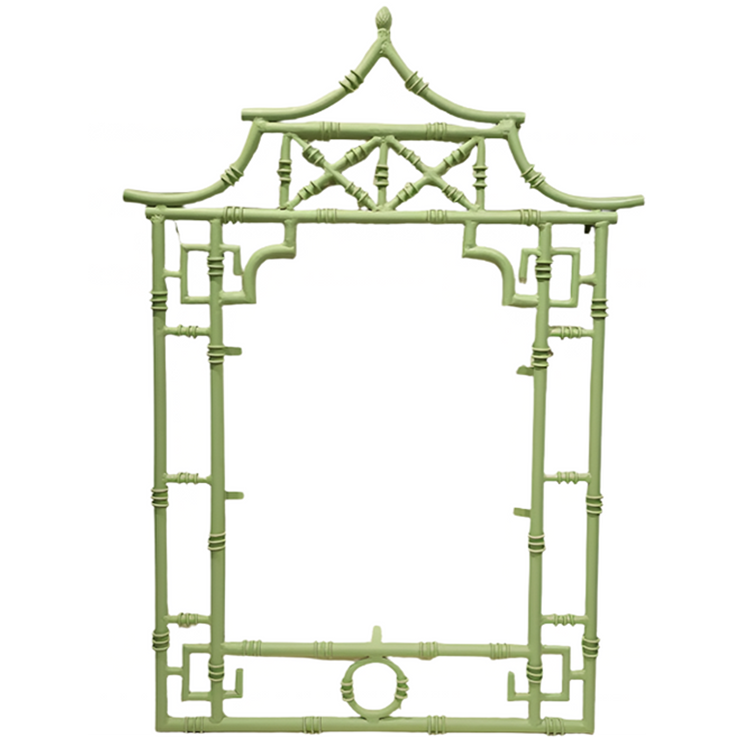 Green Pagoda Mirror
