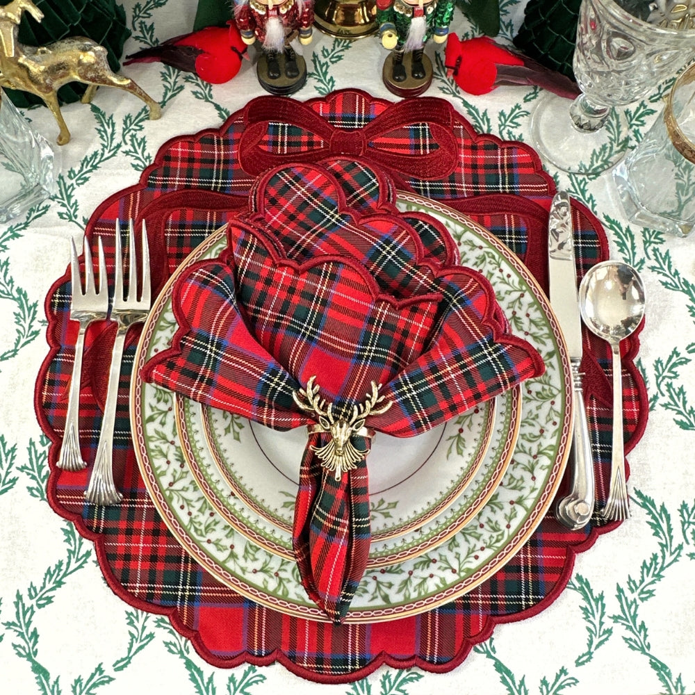 Beau Placemat - Plaid (Set of 4)