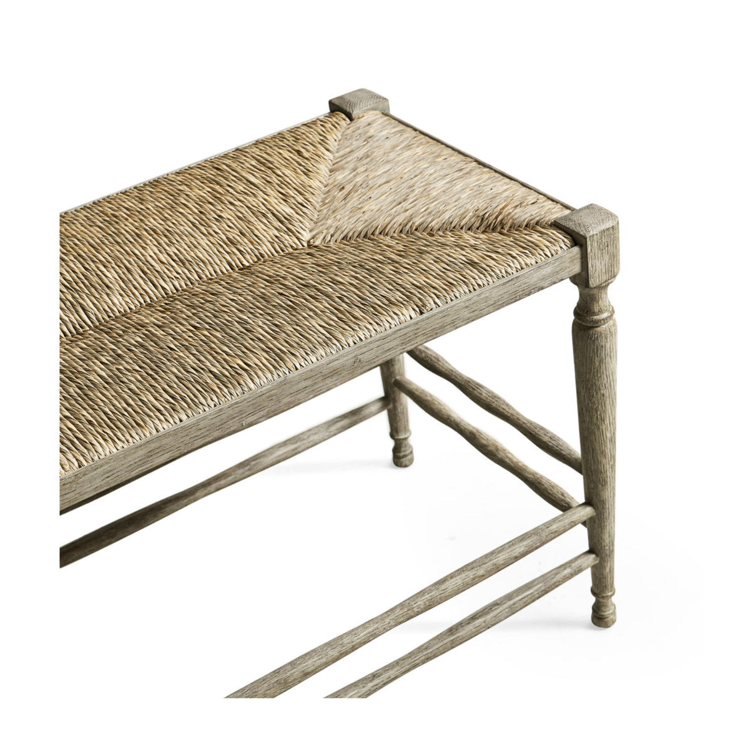 Bodiam Grey Oak Bench