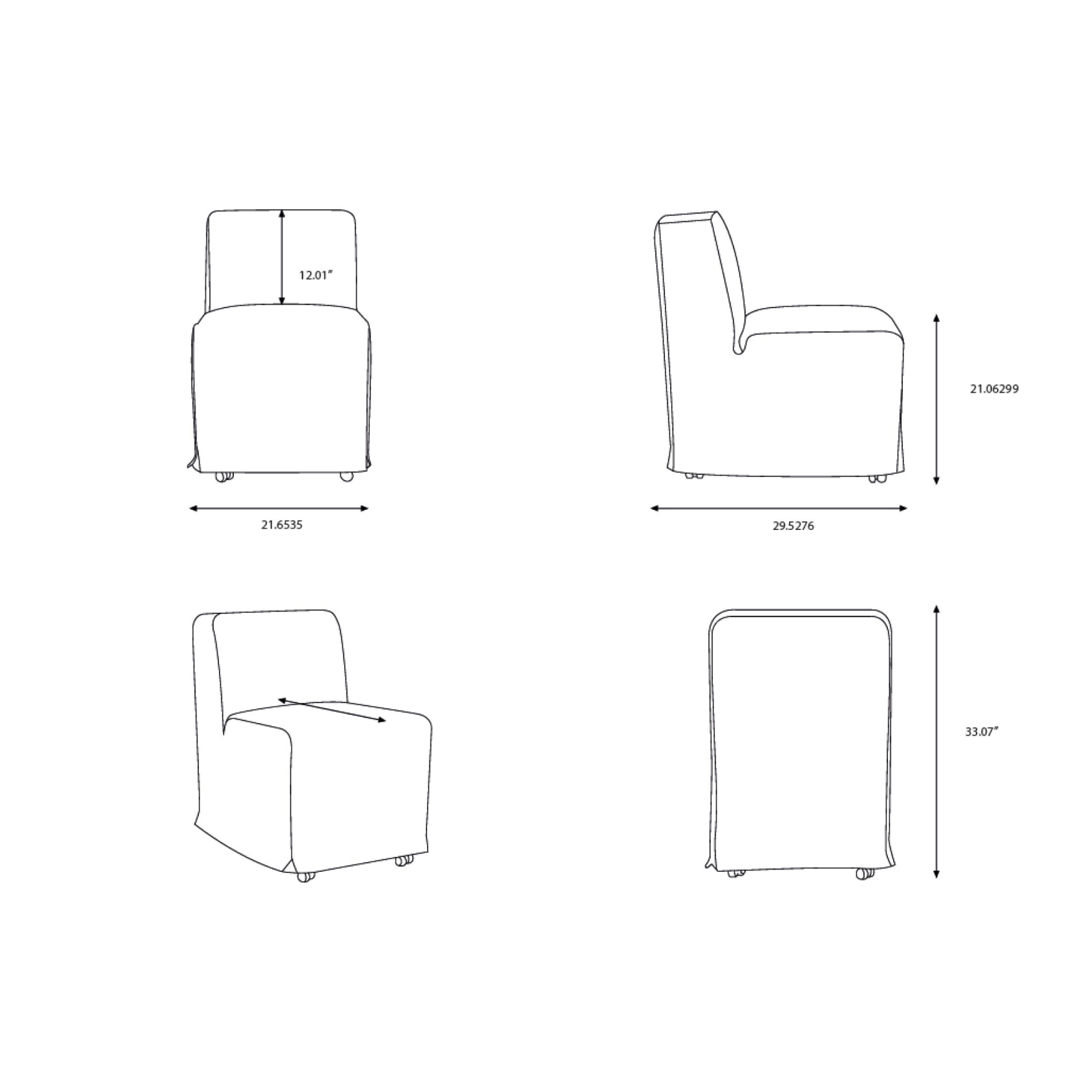 Bonner Dining Chair Set of Two