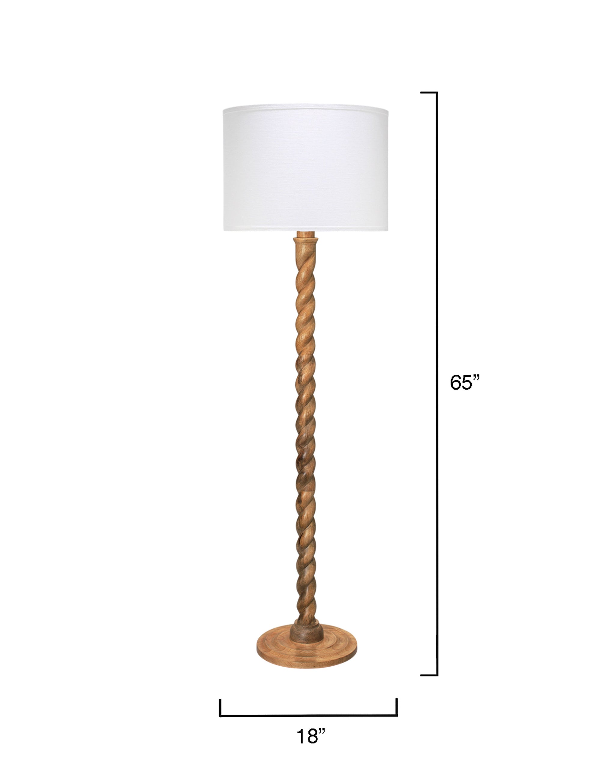 Barley Twist Floor Lamp