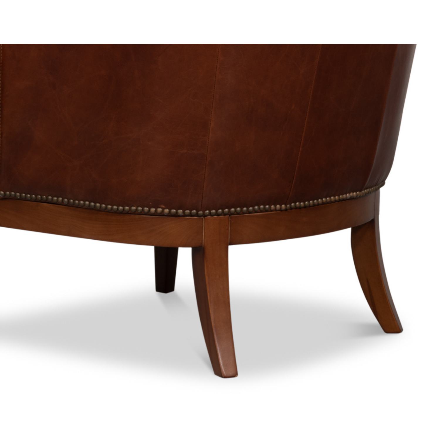 Smithfield Wing Chair, Newark Brown