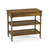 Tormarton Grey Fruitwood End Table