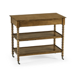 Tormarton Grey Fruitwood End Table