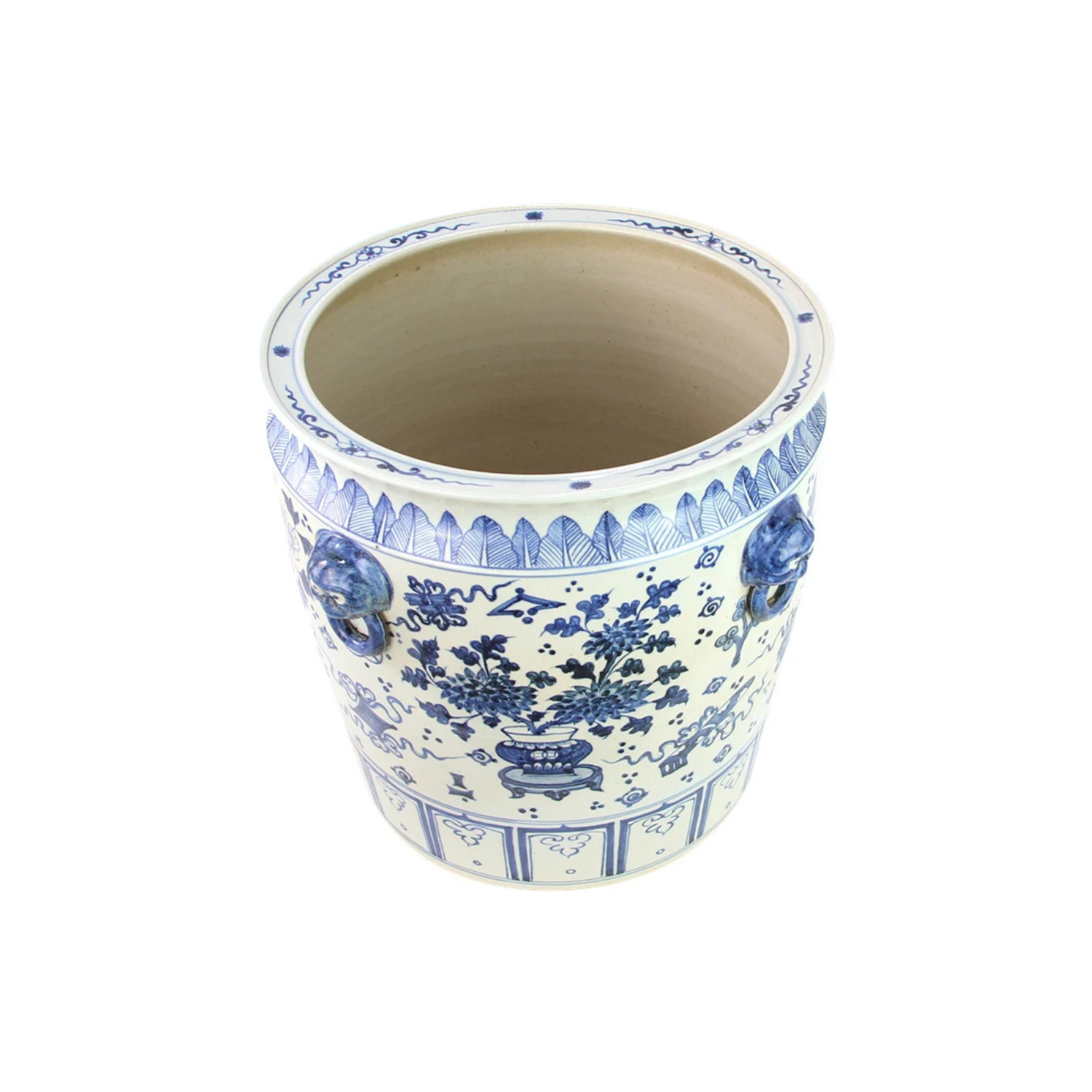 Straight Floral Fishbowl