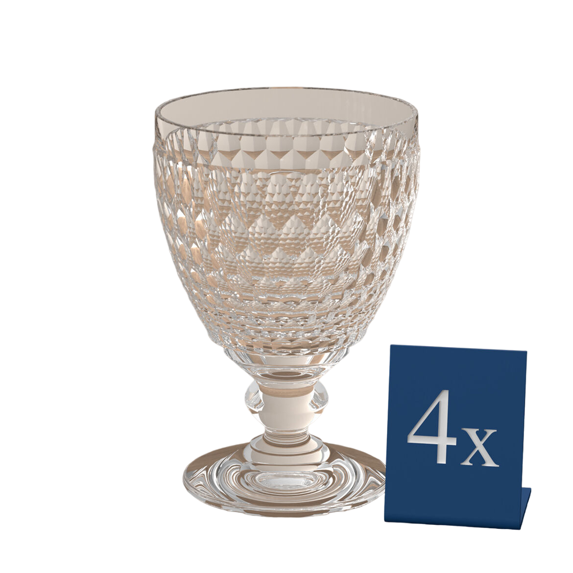 Portbridge Water Goblets, Set of 4