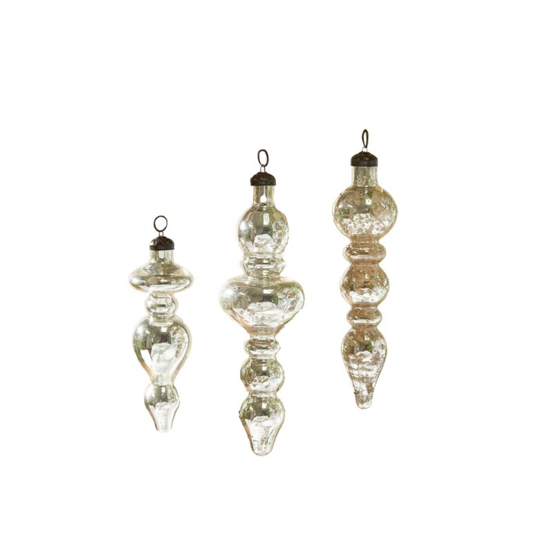 Elegance Ornaments - Set of 3