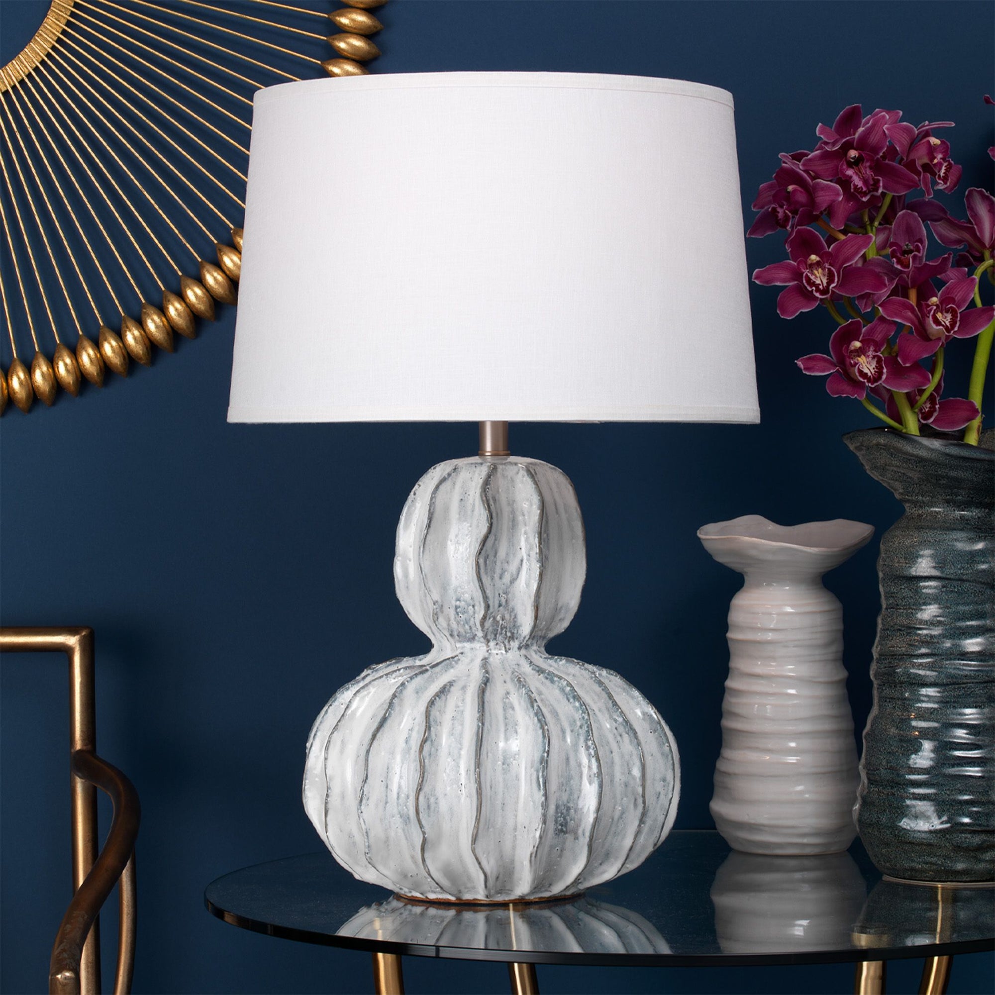 Oceane Gourd Table Lamp