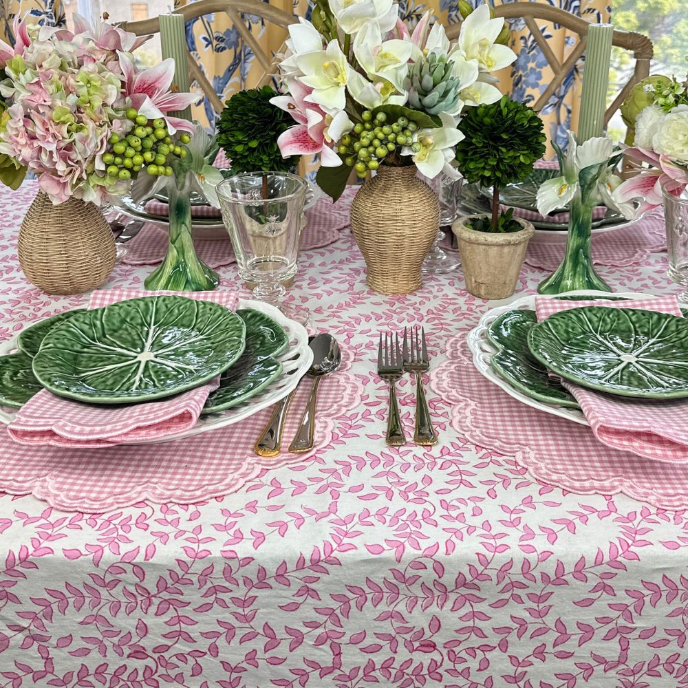 Bettina Napkin - Pink Gingham (Set of 4)