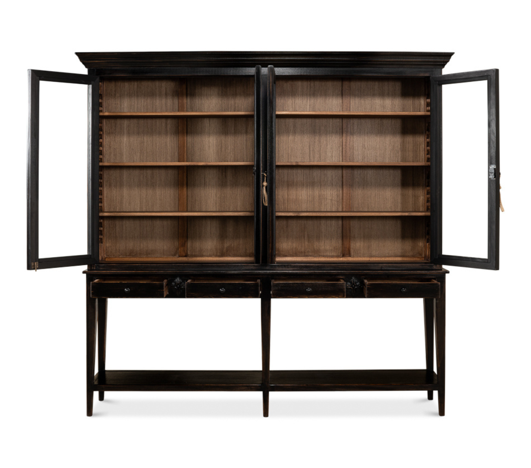Beacon Hill Display Case  Ebony