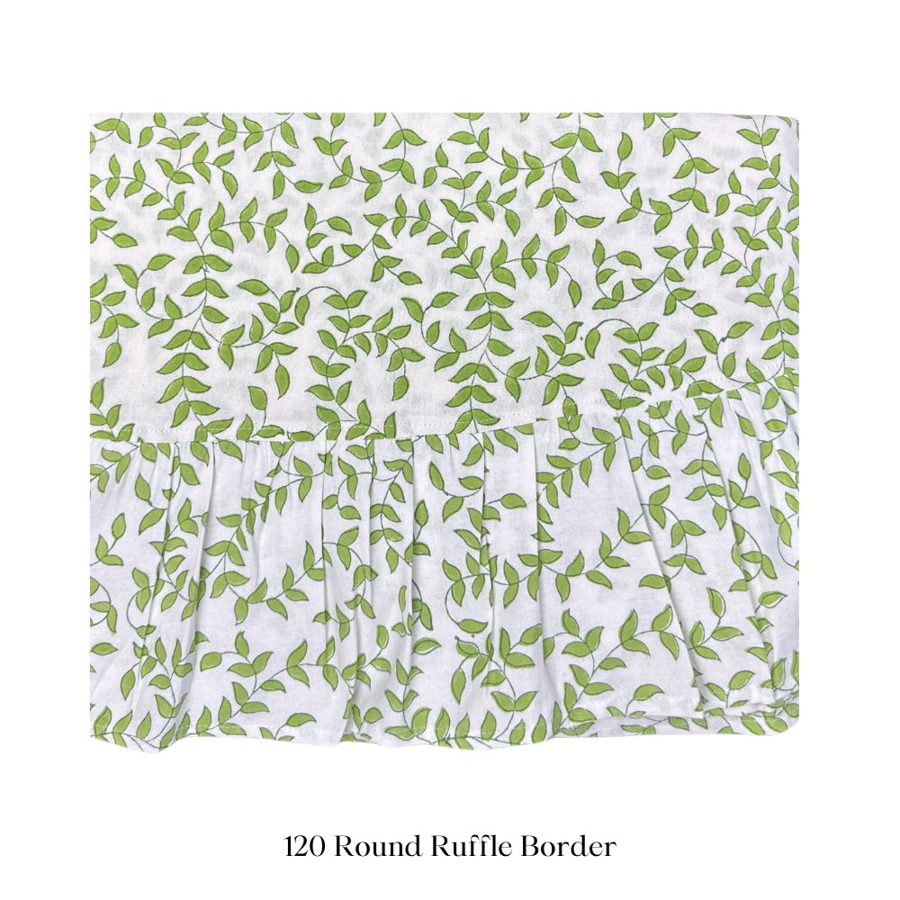 Light Green Leaves - Tablecloth