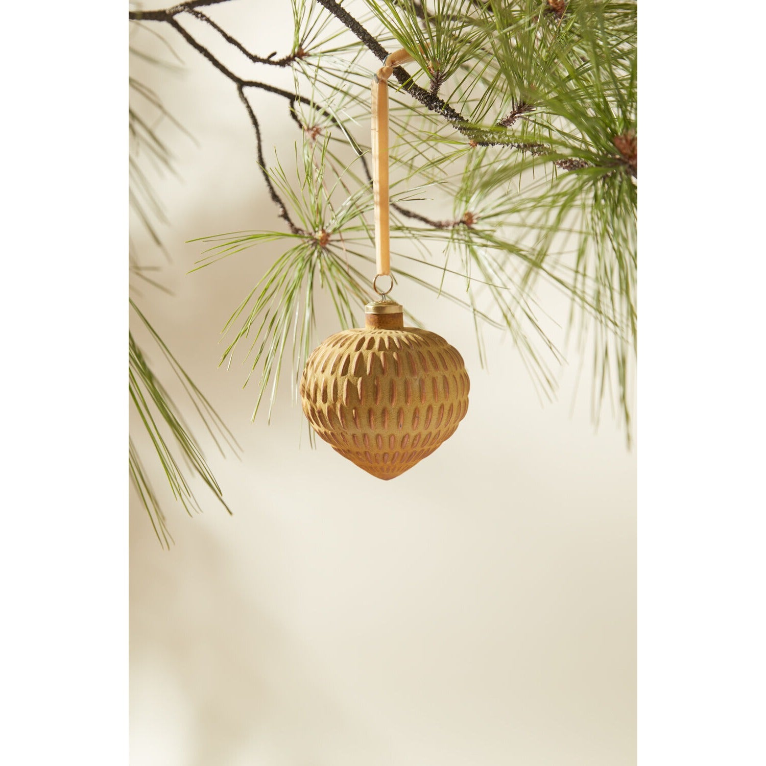 Nutmeg Ornament Set of 2