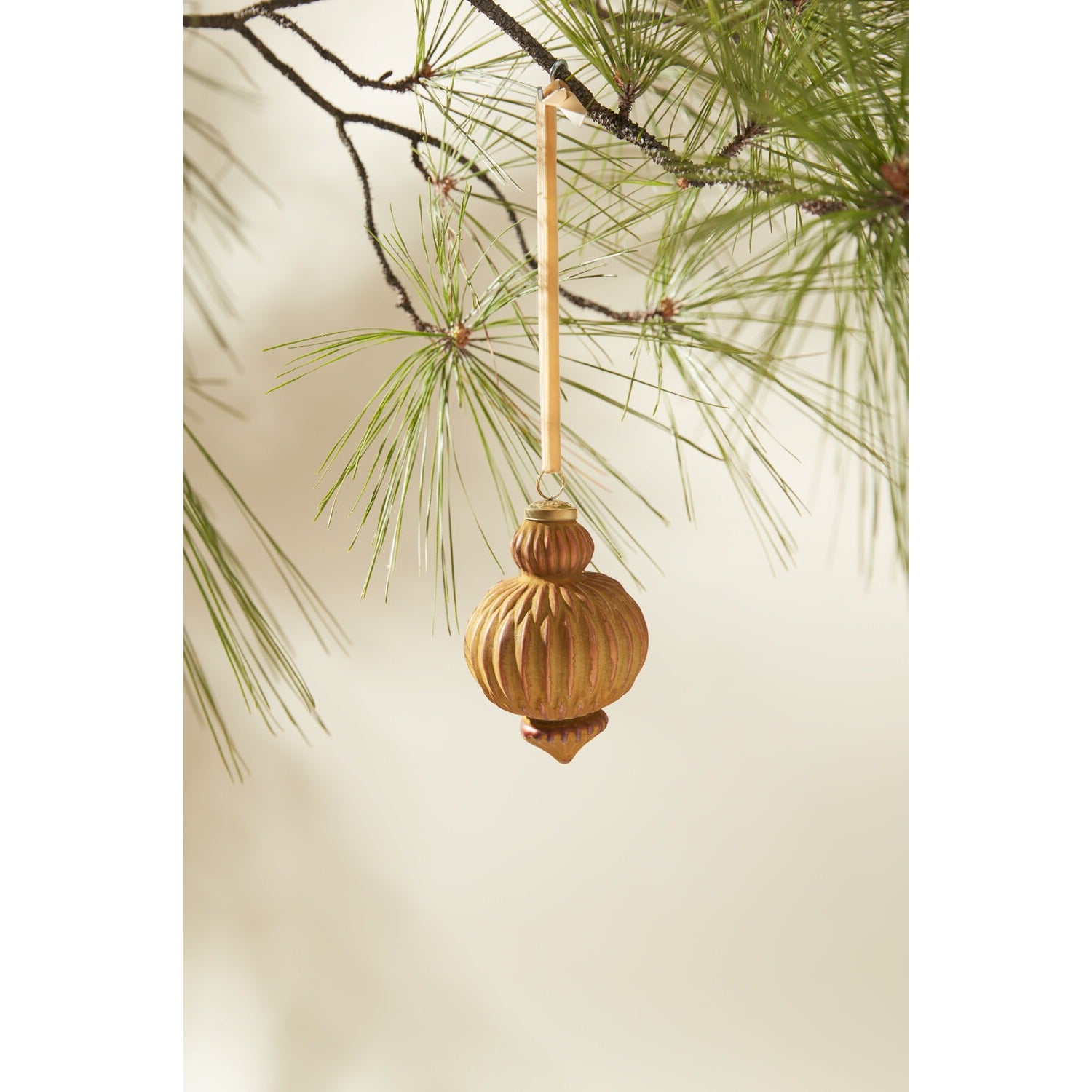 Nutmeg Ornament Set of 2