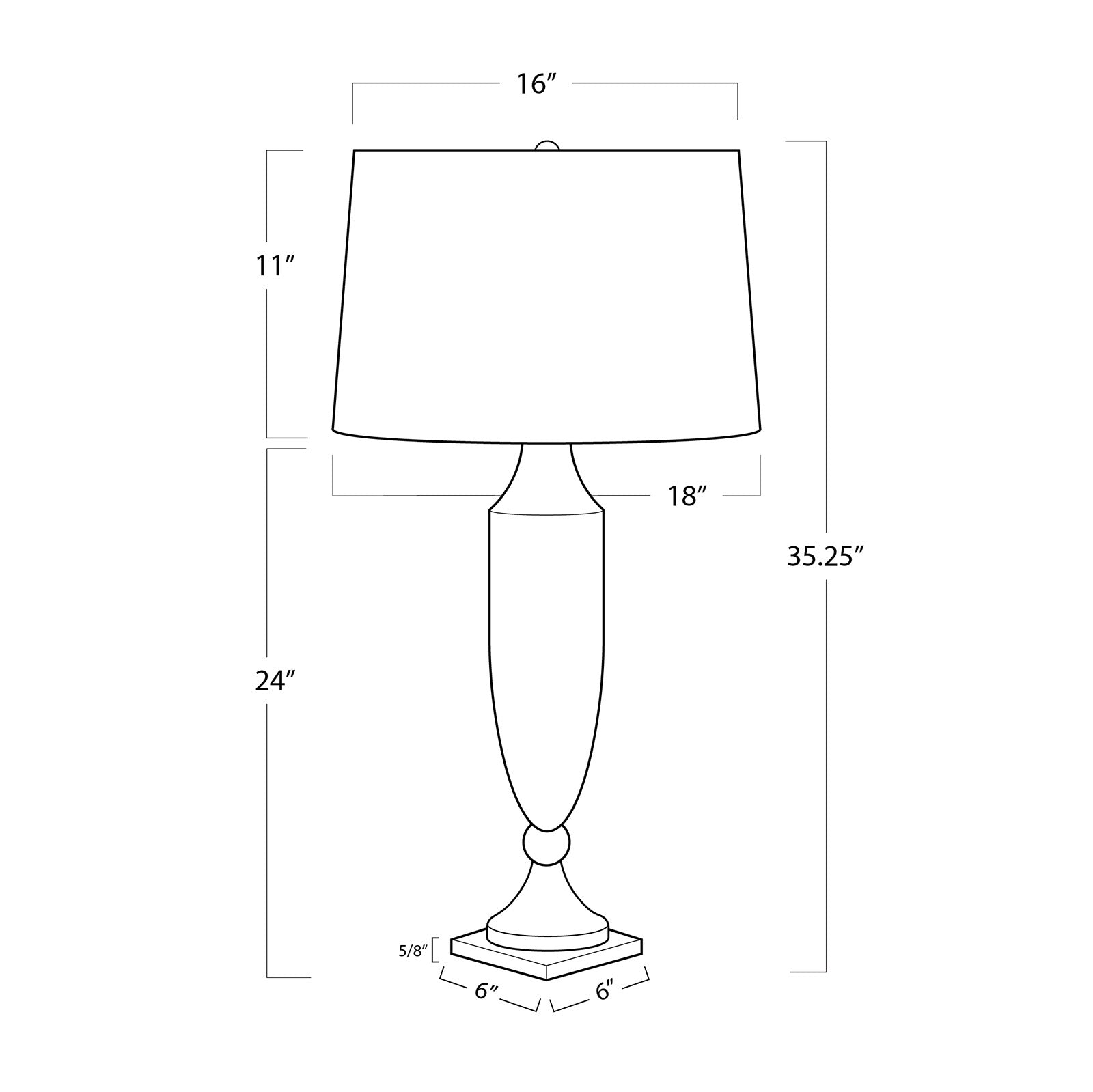 Southern Living Georgina Wood Table Lamp