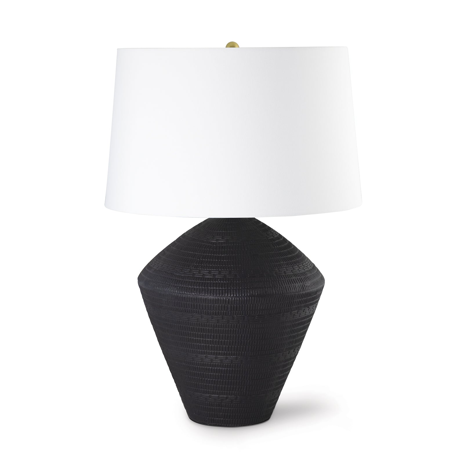 Soren Ceramic Table Lamp (Black)