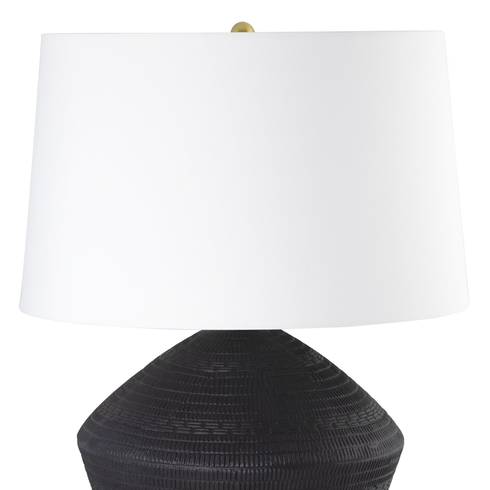 Soren Ceramic Table Lamp (Black)