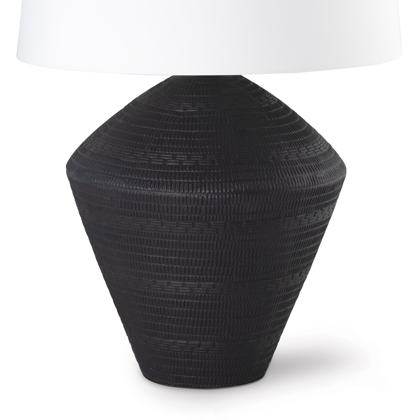 Soren Ceramic Table Lamp (Black)