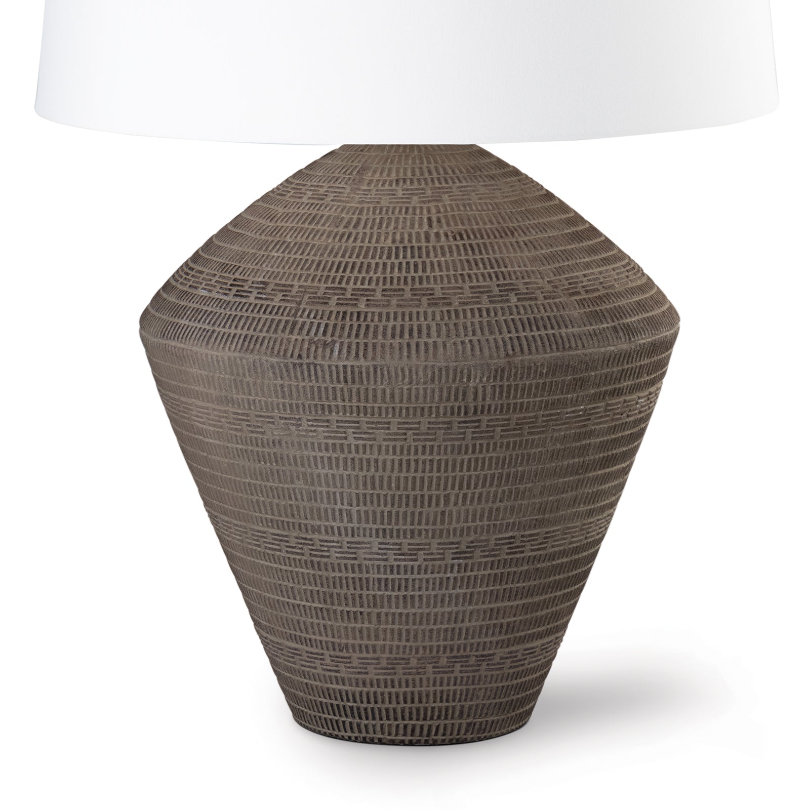 Soren Ceramic Table Lamp (Brown)