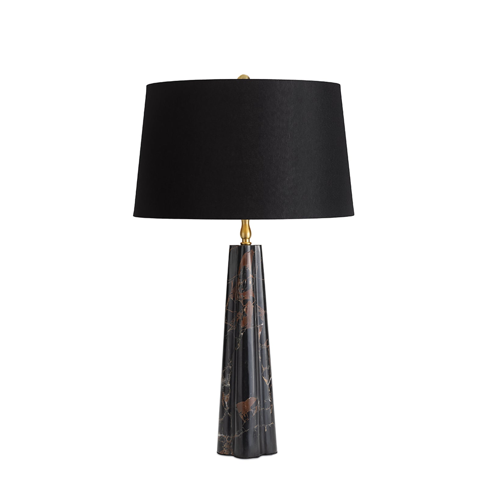 Roman Marble Table Lamp (Black)