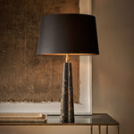 Roman Marble Table Lamp (Black)