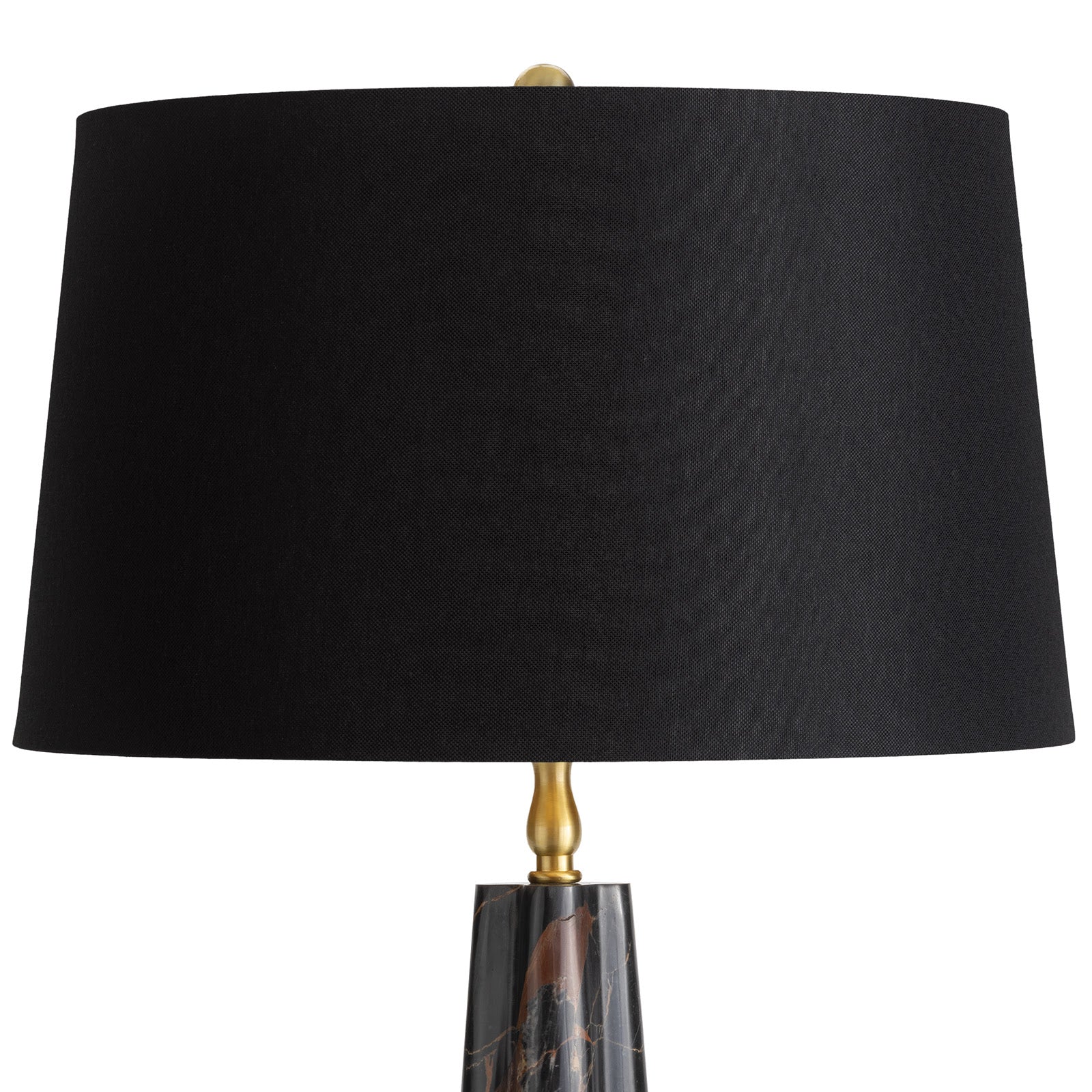 Roman Marble Table Lamp (Black)