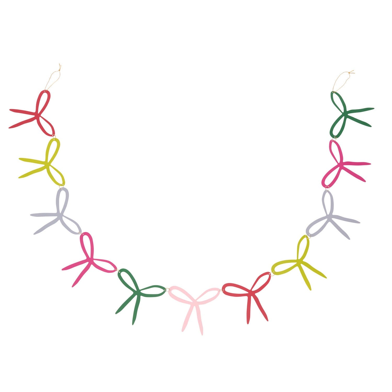 Brightly Bow Garland