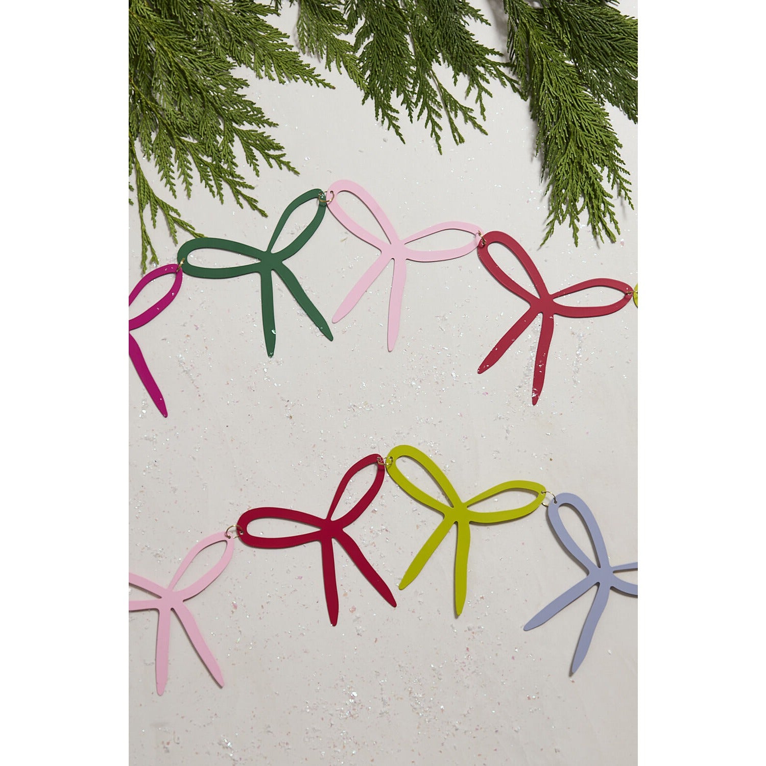 Brightly Bow Garland