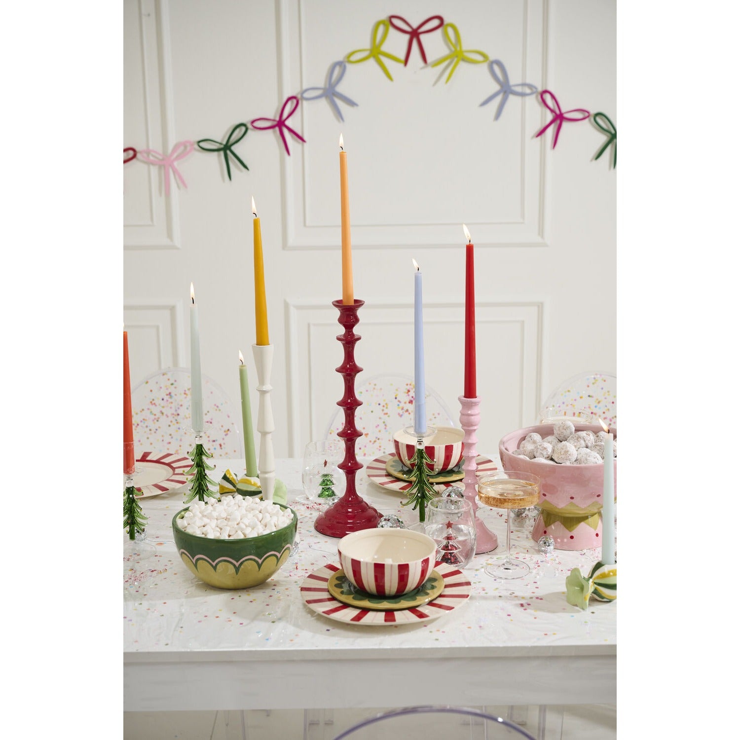 Brightly Bow Garland