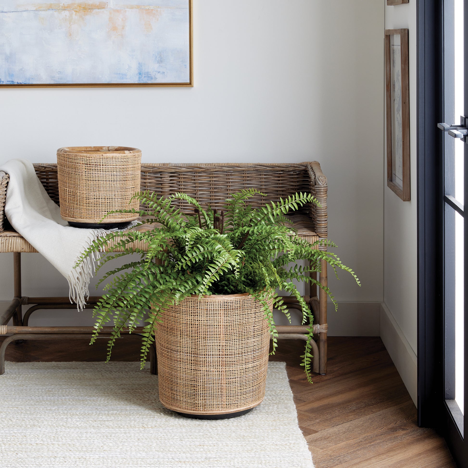Lyla Dry Basket Planters, Set of 2