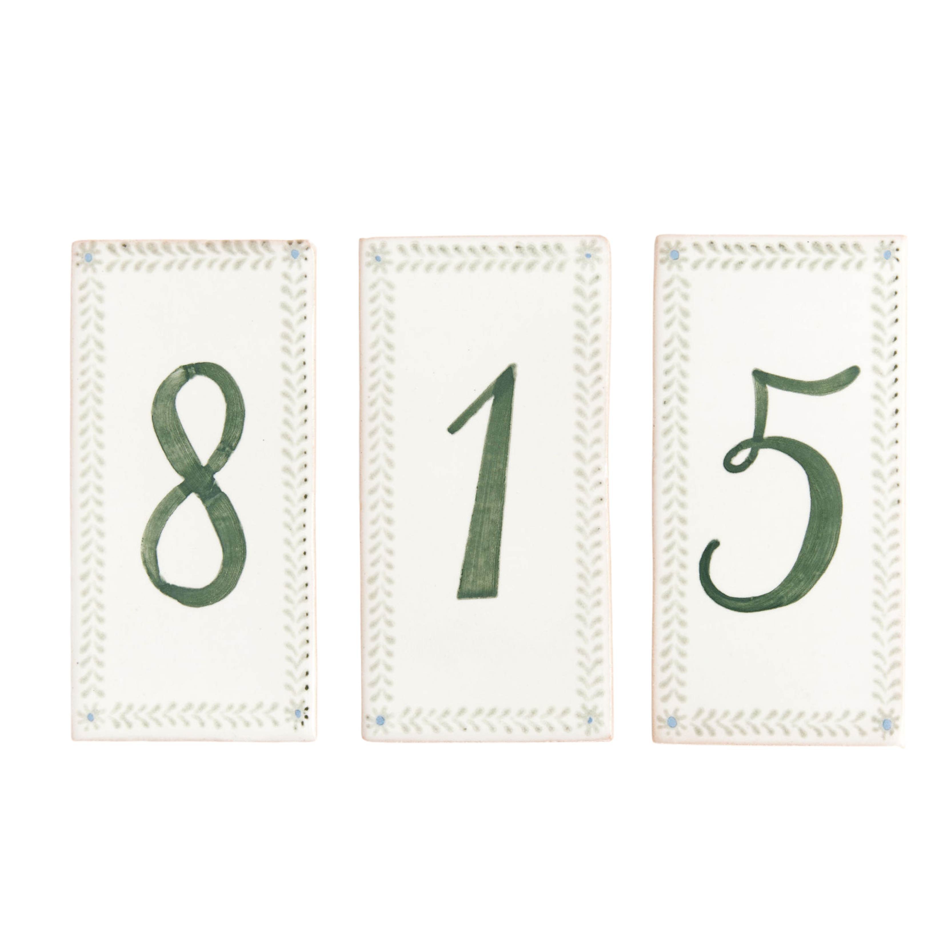 Portuguese House Numbers