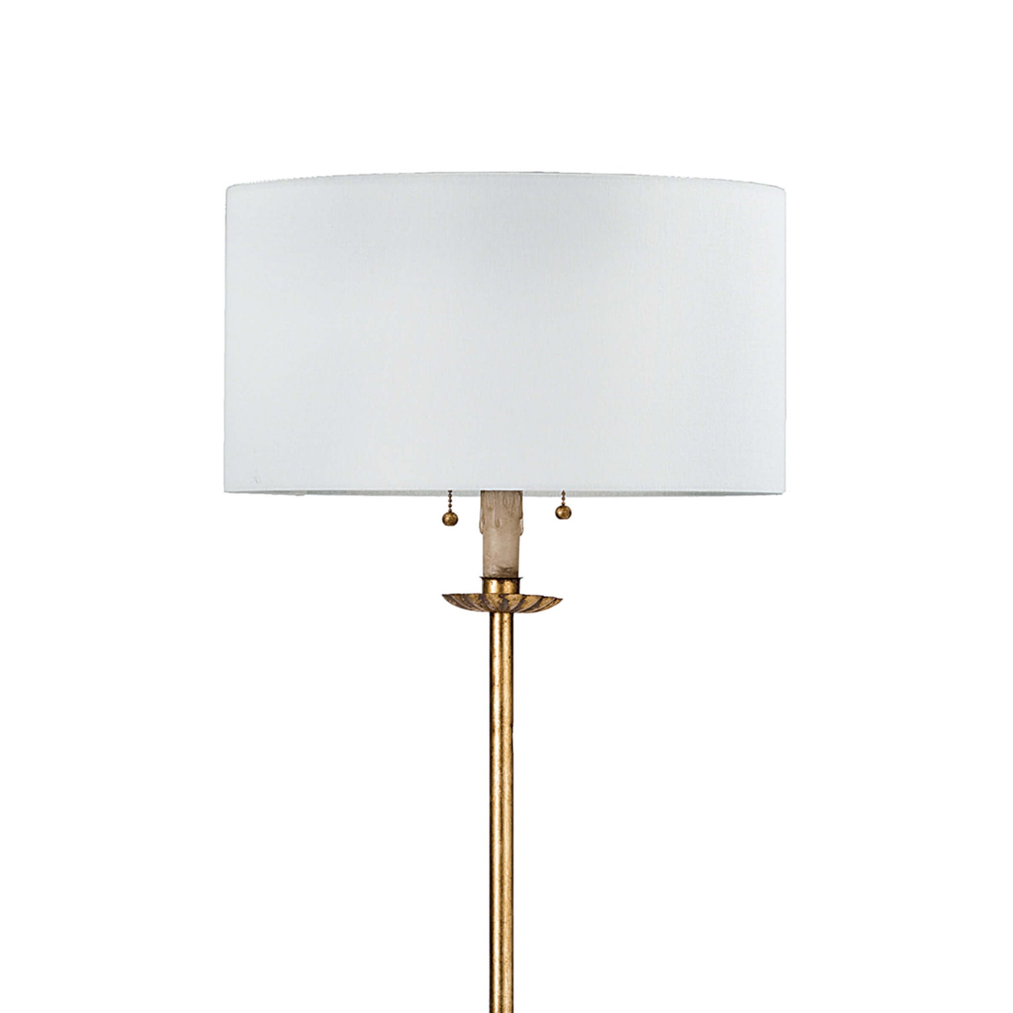 Clove Stem Floor Lamp (Antique Gold Leaf)