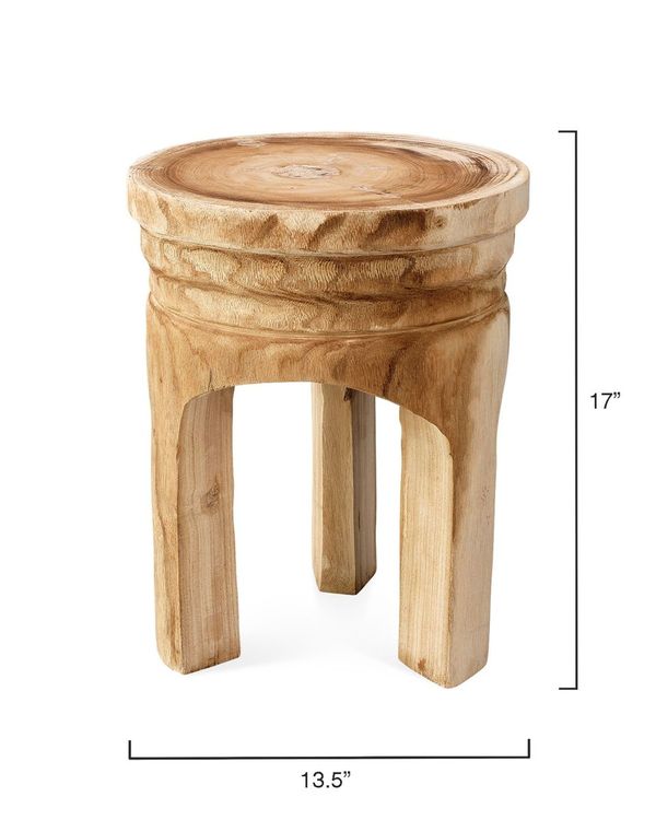 Mesa Wooden Side Table