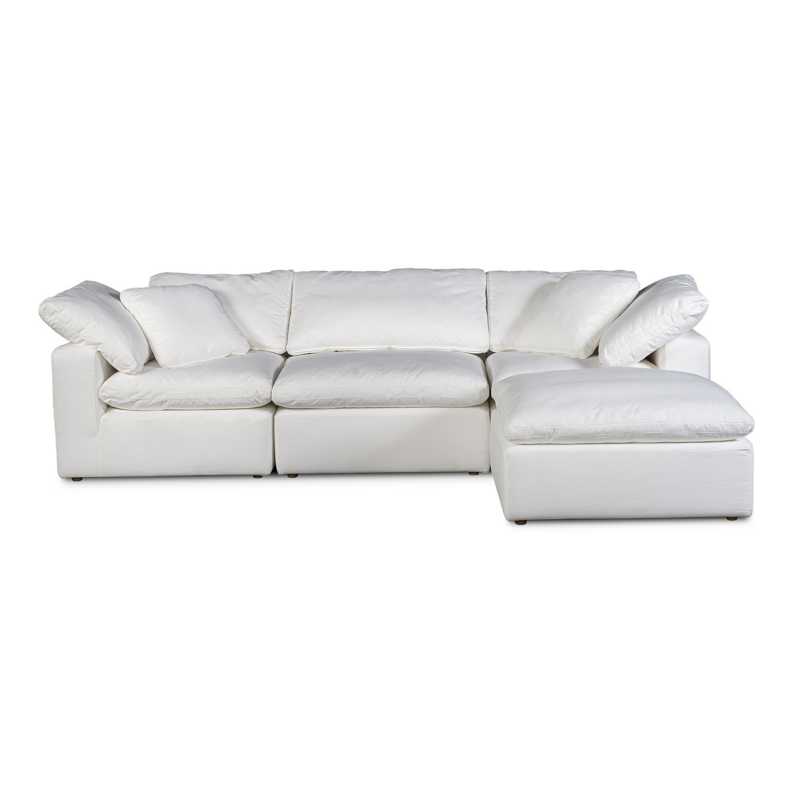 Gaia Lounge Modular Sectional - Cream White