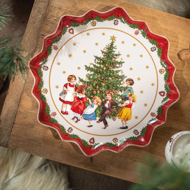 Playful Treasures Cake platter
