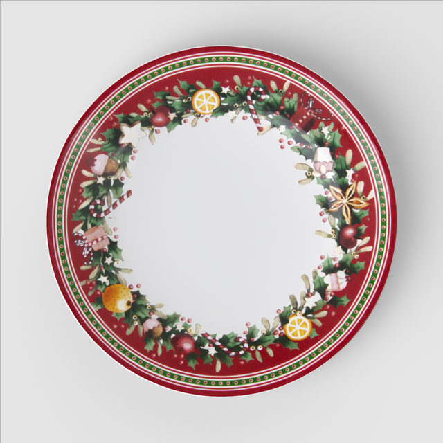 Frosty Confections Dinner plate