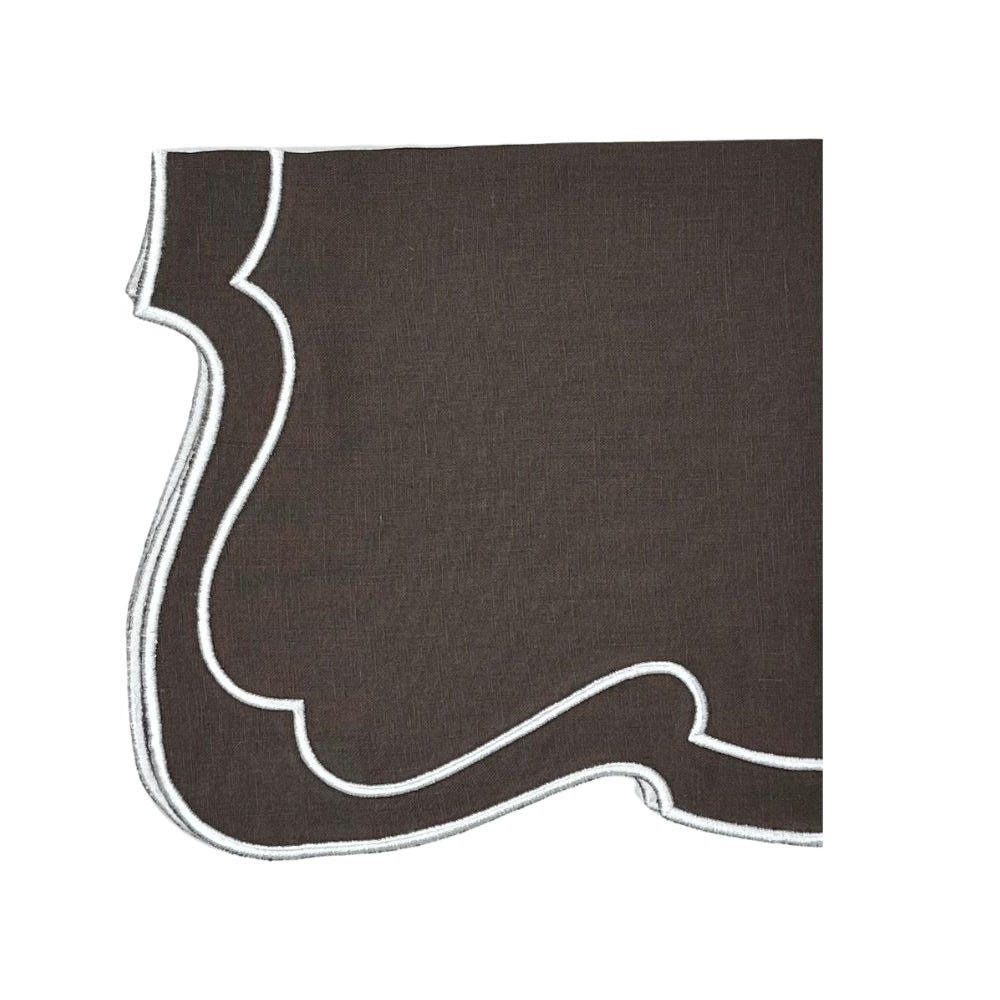 Studio Collection - Belle Napkin - Cocoa (Set of 4)