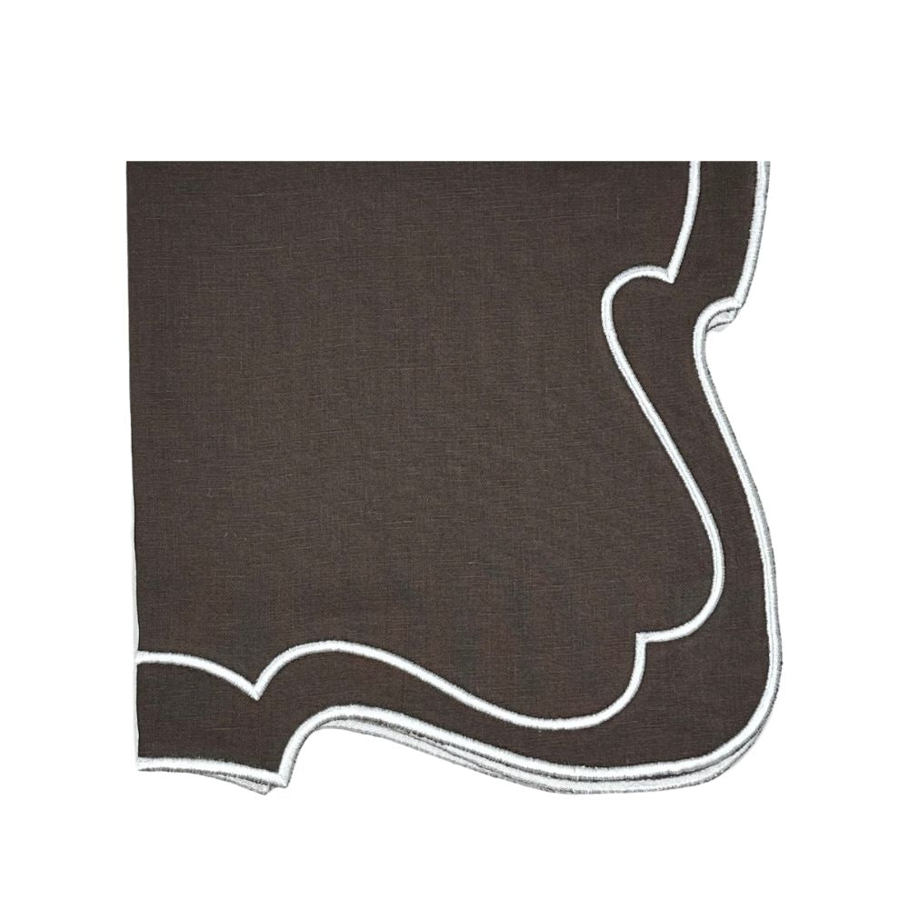 Studio Collection - Belle Napkin - Cocoa (Set of 4)