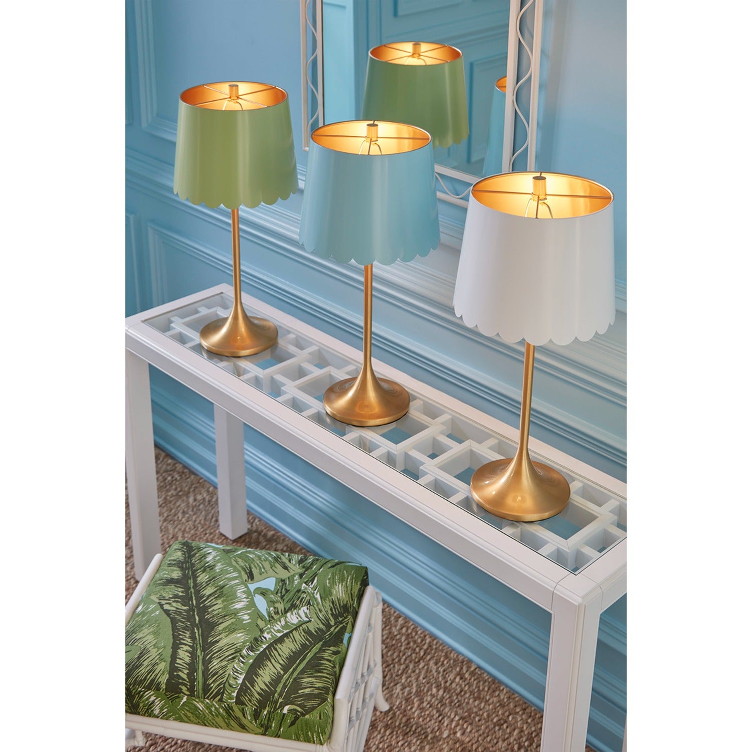 Mirasol Lamp - Blue