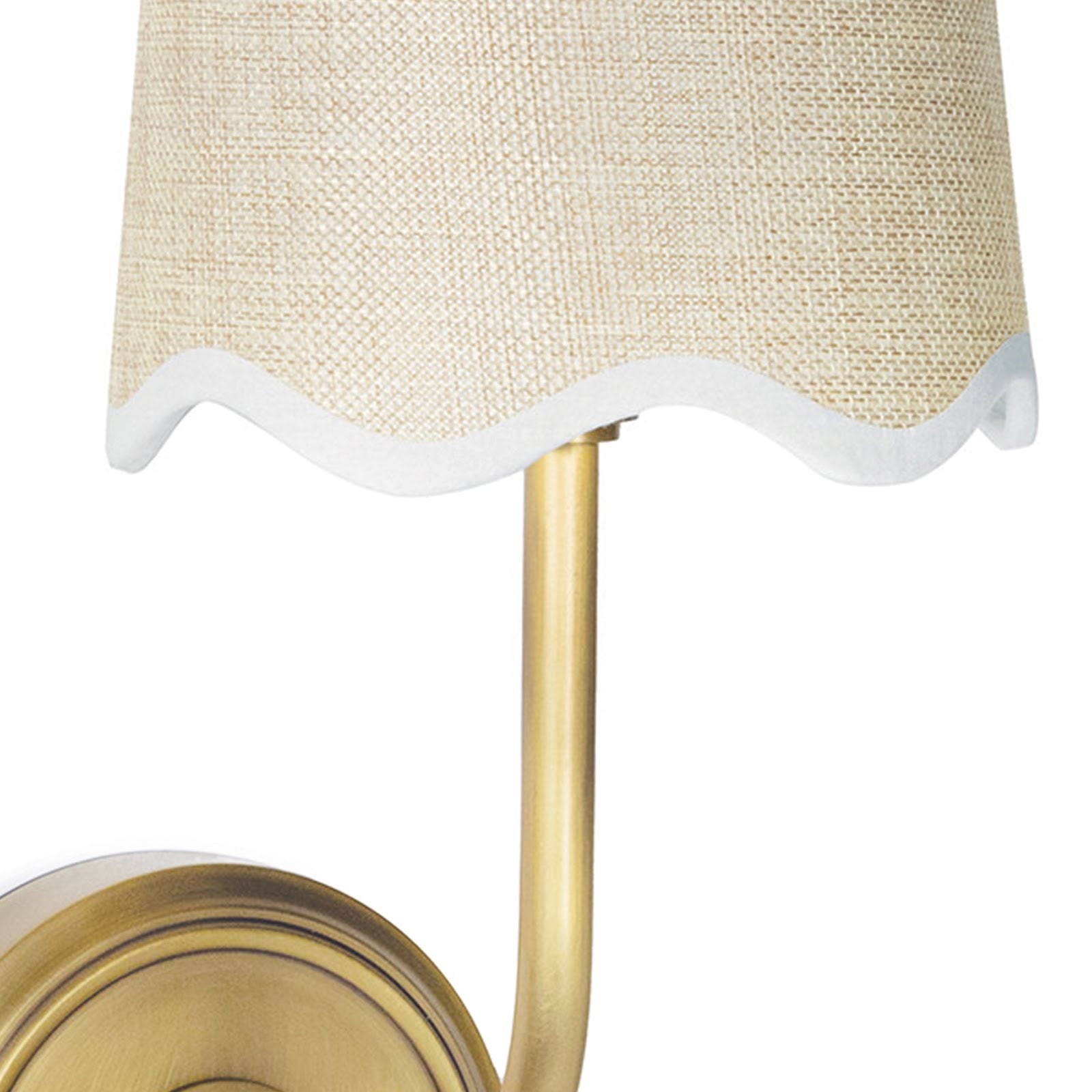 Coastal Living Ariel Sconce (Natural Brass)