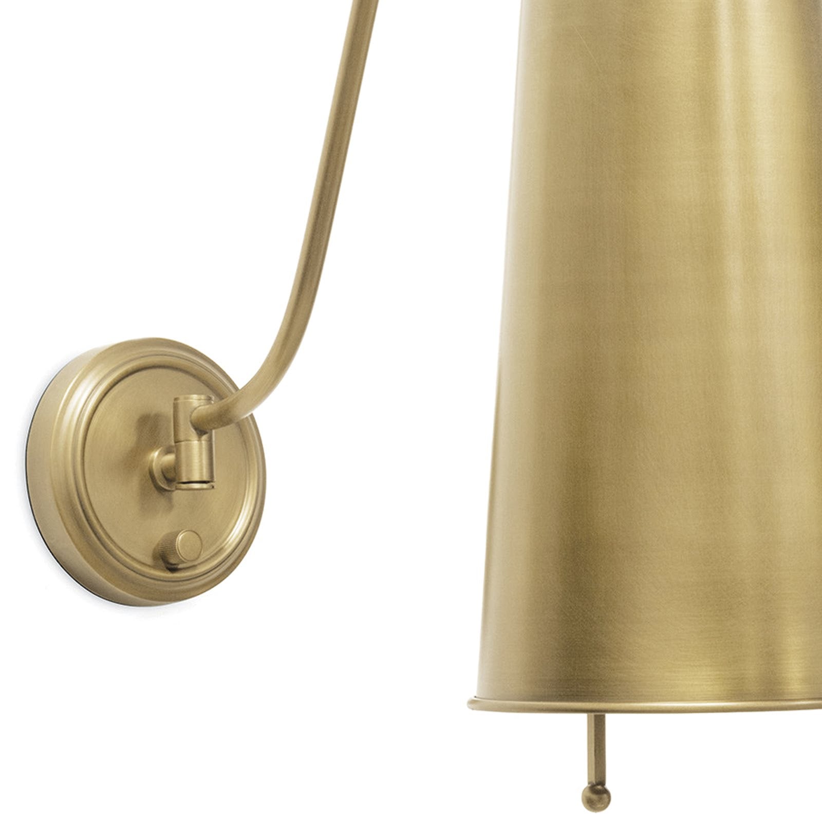 Southern Living Hattie Sconce (Natural Brass)